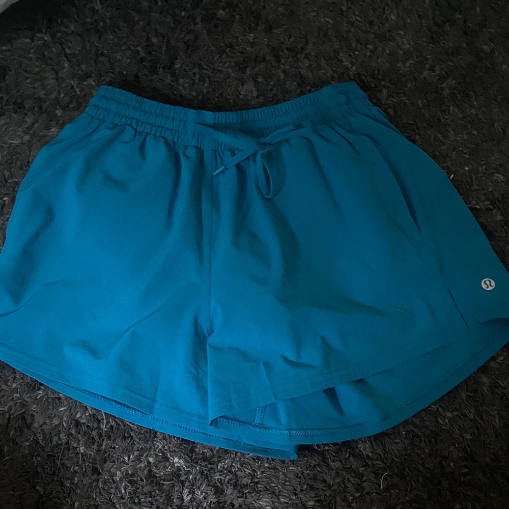 lululemon athletica Teal Athletic Shorts
